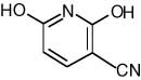 Figur 7    Kjemisk struktur for CNDP (3-cyano-2,6-dihydroksypyrimidin)