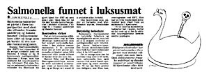 Faksimile fra Adresseavisen 11.3. 1996