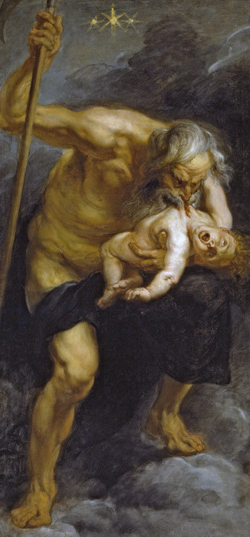 Figur 1  Myten om Saturnus (Kronos) som slukte sine barn, inspirerte maleren Peter Paul Rubens p&aring; 1630-tallet. Foto&hellip;