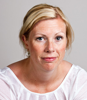 Trine Staff. Foto Lars Erik Volleb&aelig;k, Stiftelsen Norsk Luftambulanse
