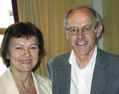 Reidun F&oslash;rde og Trond Markestad. Foto Lise B. Johannesen