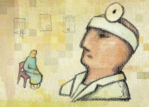 Illustration Stein L&oslash;ken