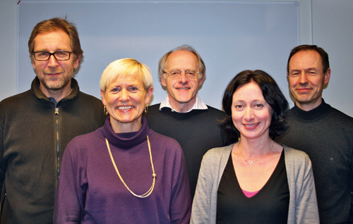 R&aring;det for legeetikk best&aring;r i perioden 2009&thinsp;&ndash;&thinsp;13 av fra v. Karsten Hytten, Anne Mathilde Hanstad, Trond Markestad (leder),&hellip;