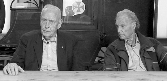 Andreas Skulberg (left) and Gunnar Schistad. Screenshot from video interview, reproduced with permission (17). Photo: K&aring;re&hellip;