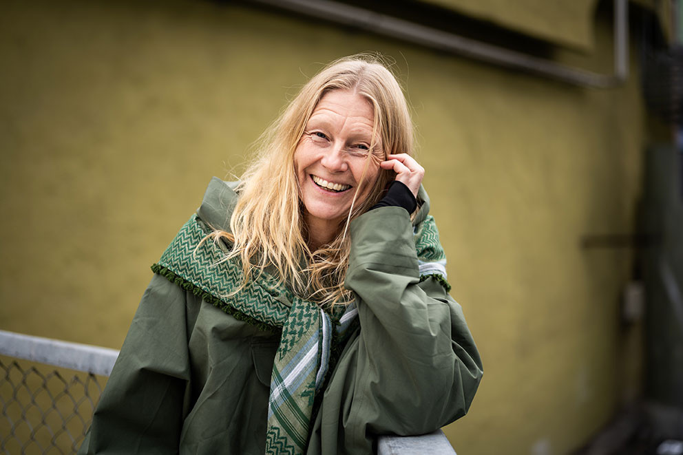 ENGASJERT: Smilet og engasjementet til Aina er det umulig &aring; ikke bli p&aring;virket av. Foto: John Trygve Tollefsen