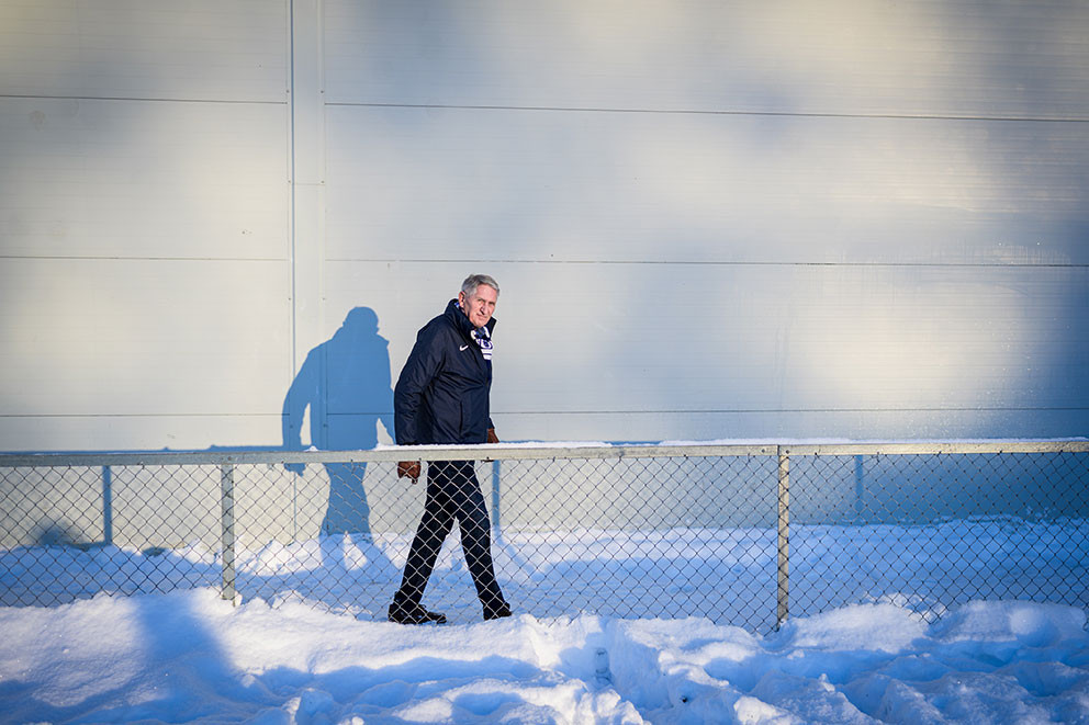 P&Aring; JOBB: Normann er fagdirekt&oslash;r i Stiftelsen Diakonissehuset Lovisenberg. Foto: John Trygve Tollefsen