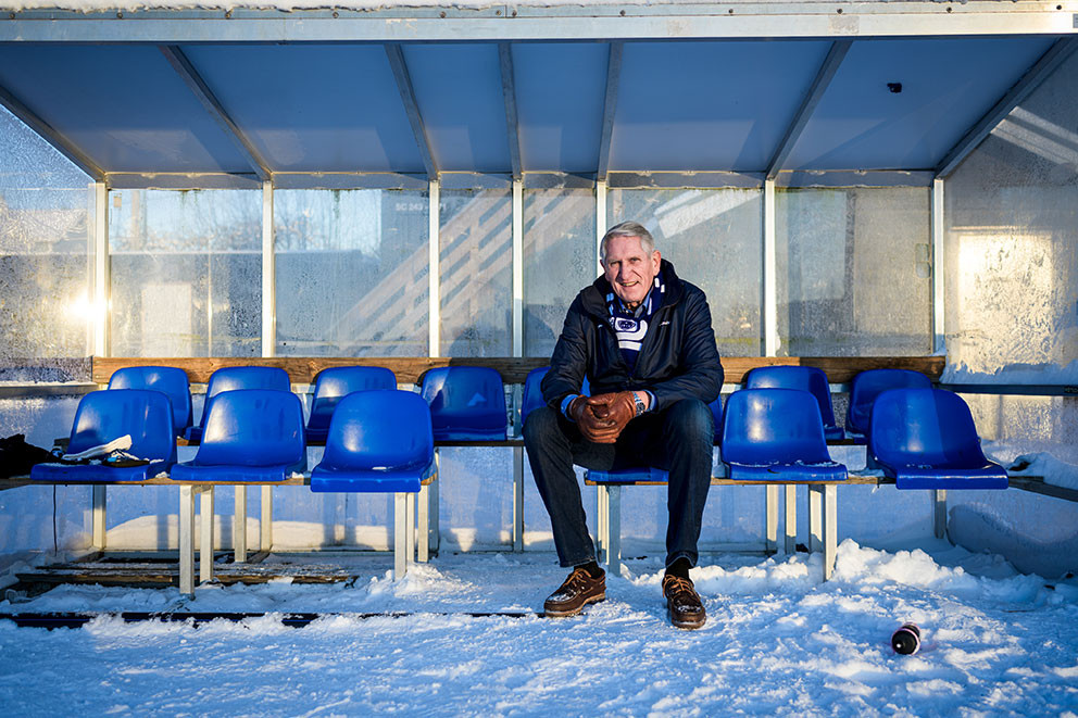 IDRETTSGLAD: Kjels&aring;s idrettslag er klubben i Normanns hjerte. Foto: John Trygve Tollefsen