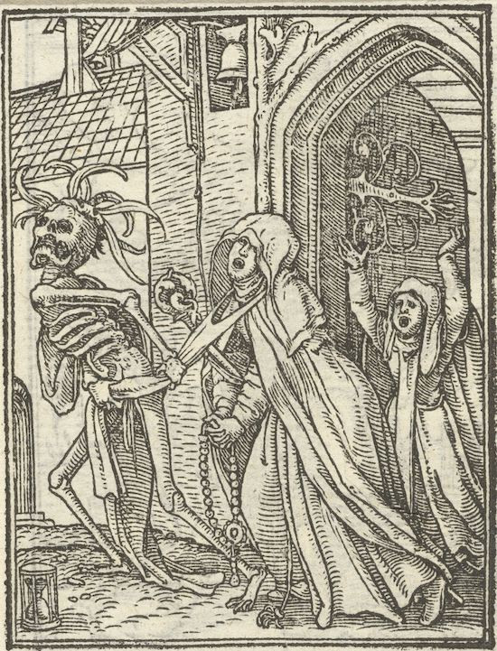 Figur 6 Hans Holbeins D&oslash;dsdans (1523&ndash;25). Danse macabre var et kunstnerisk symbol p&aring; d&oslash;dens allmenngyldighet (9), som&hellip;